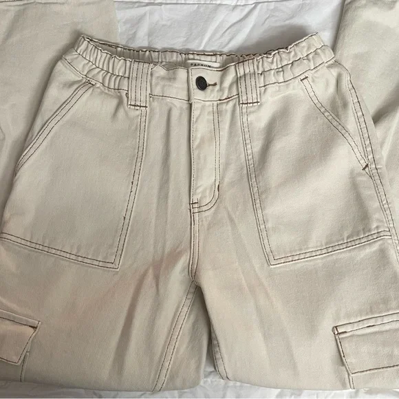 Pacsun cream cargo pants - Picture 4 of 5